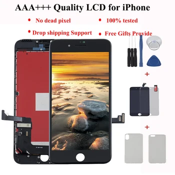 

New LCD for iPhone 7 plus display touch screen digitizer assembly for Apple 7G LCD smartphone monitor ips pantalla with tools