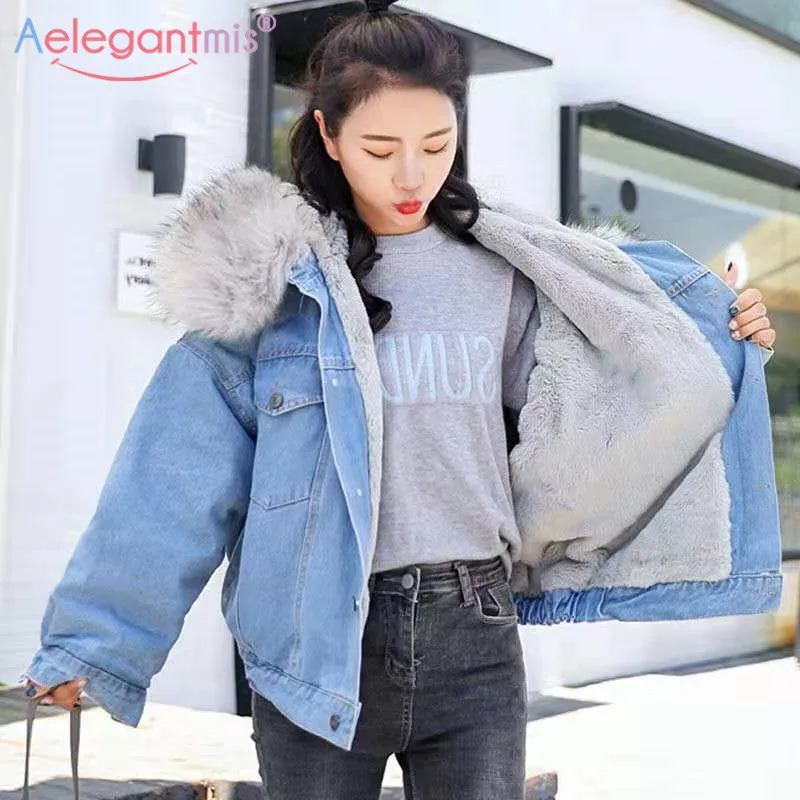 hooded denim jackets ladies