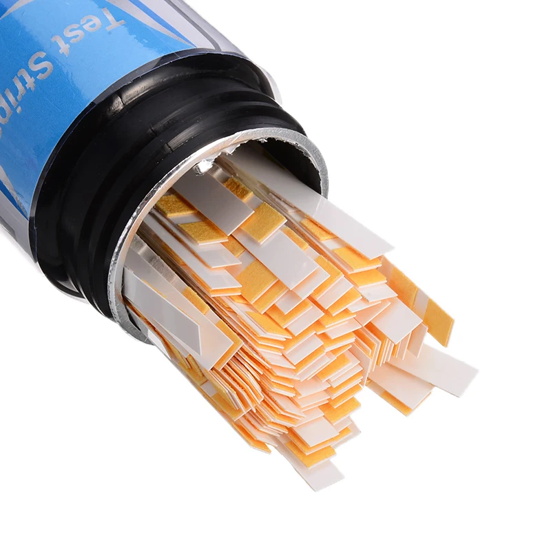 50 шт. 6 параметров в 1 тест-полоски PH аквариум вода тестовые бумаги ...