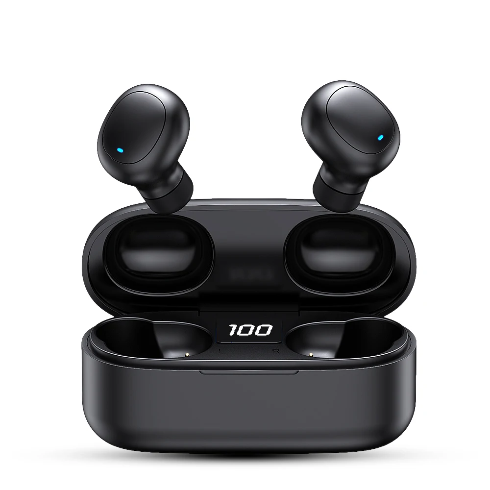 TWS наушники Bluetooth 5 0 настоящие беспроводные стерео мини гарнитура HiFi светодиодный