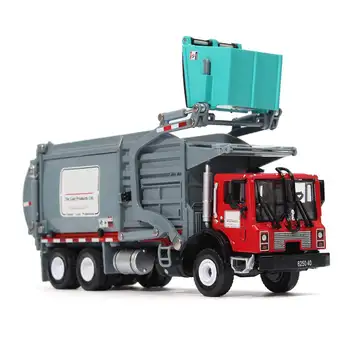 

Child Car Model Toys 1:24 Diecast Material Transporter Garbage Truck Vehicle Car Model Toys Christmas New Year Years Gift