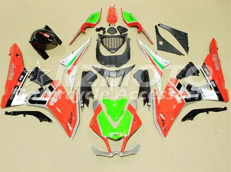 Полный мотоцикл полный комплект обтекателя для Aprilia RSV4 1000 2010 2011 2012 2013 АБС-пластик прохладный стиль