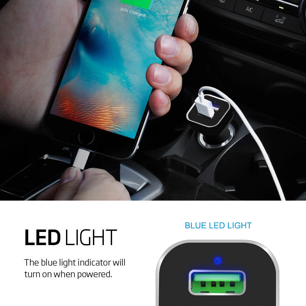 Машинка для стрижки 48 Вт 4U Quick Charge 3,0 USB Зарядное устройство для iPhone samsung Android 4-Порты мобильного телефона, Универсальные наушники Быстрая зарядка светодиодный светильник настенный адаптер