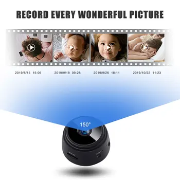 

A9 1080P Wifi Mini Camera, Home Security P2P Camera WiFi, Night Vision Wireless Surveillance Camera, Remote Monitor Phone App