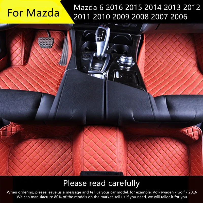 

For Mazda 6 2016 2015 2014 2013 2012 2011 2010 2009 2008 2007 2006 Car Floor Mats Carpets Dash Foot Pedals Covers Rugs Pads