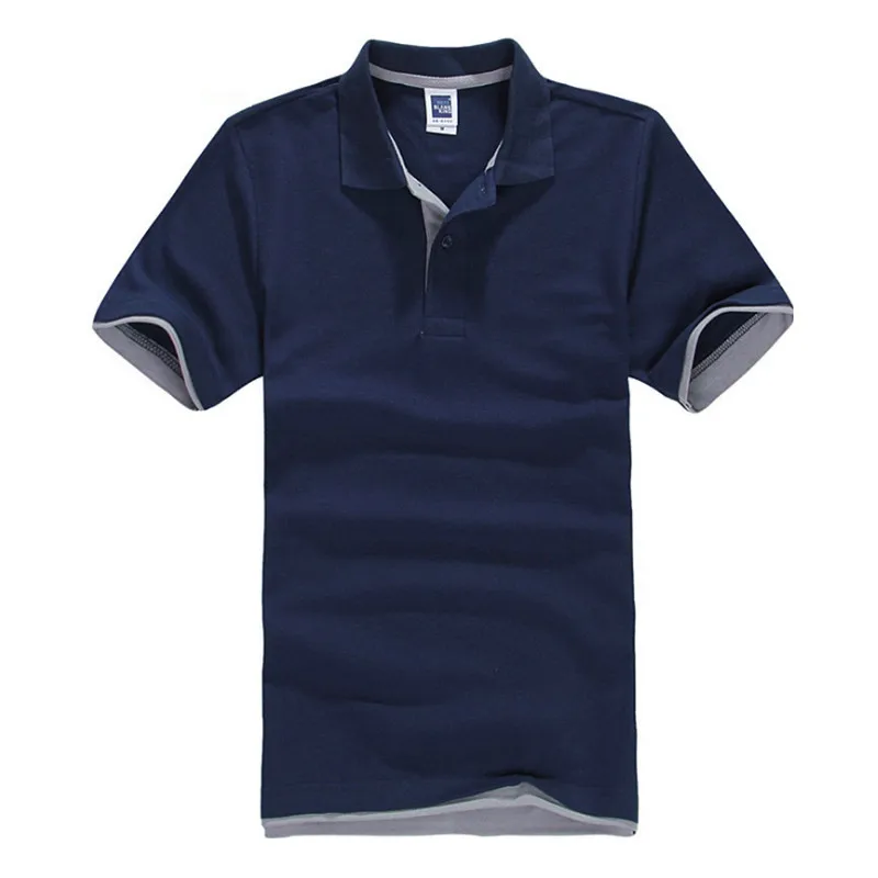 High Quality Tops&Tees Men's Polo shirts Business men brands Polo Shirts Turn-down collar mens polo shirt
