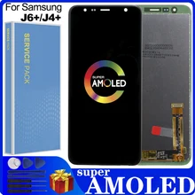 

NEW ERQI 2022 Original 6.0'' LCD For Samsung Galaxy J6 Plus j415 j410 J610 J610F LCD Display Touch Screen Digitizer
