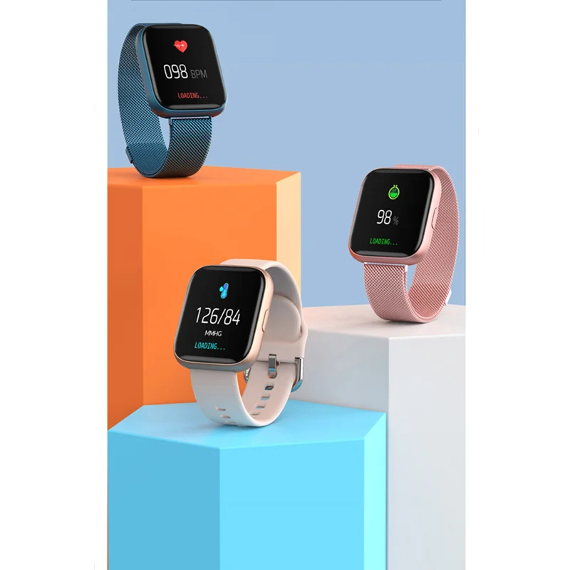 Смарт-часы для женщин+ наушники/набор Smartwatch монитор сердечного ритма кровяное давление кислородный спортивный фитнес-трекер VS P70 E06 F10 B57 F10