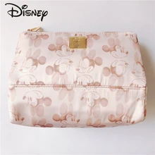Disney New Mickey Genuine Fashion Ladies Cosmetic Bag High Quality Large Capacity Multifunctional Ladies Makeup Bag Organizer