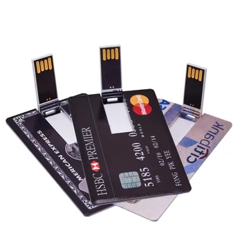 

Real Capacity Bank Card USB Memory Stick HSBC Master Credit Card USB Flash Drive 64gb Pendrive 4GB 8GB 16GB 32GB Pen Drive Gift