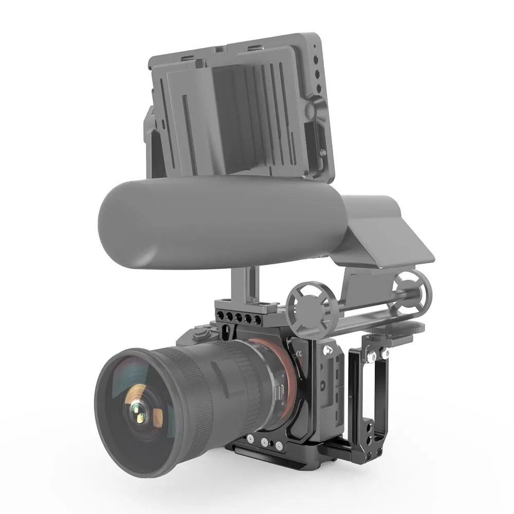 SmallRig A7M3 Половина Клетка ж/Arca Стиль пластина l кронштейн для sony A7III/для A7RIII/a7 iii/a7r3/A7R
