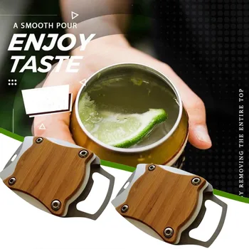 

Outdoor Multifunction Go Swing Topless Can Opener Bottle Tools Survival Camping Hunting Tactical Hand Tools Pocket Multitool d3