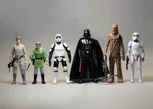 Лот из 6 SW Luke Leia Vader первый заказ Trooper 3,75
