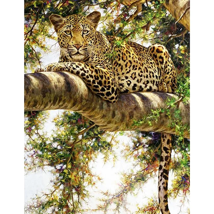 

Full Square/Round Drill 5D DIY Diamond Painting "Leopard" 3D Rhinestone Embroidery Cross Stitch 5D Home Decor