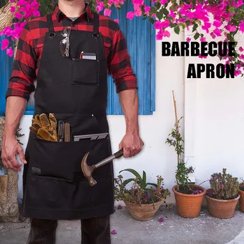 

2019 New Multifunction Garden Tools Pouch Carpenter Worker Apron with Tool Pockets J8 #3