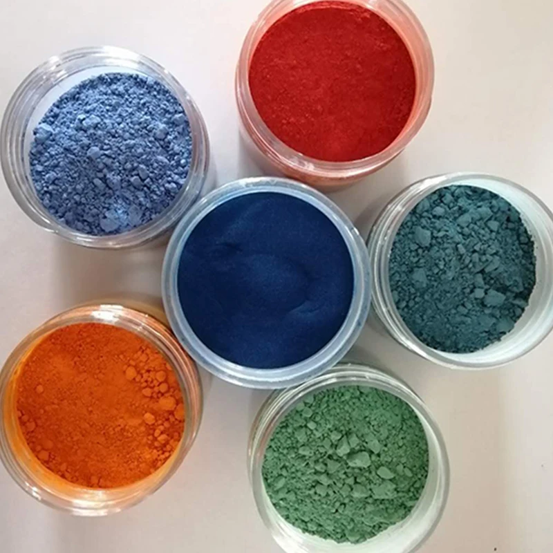 Natural mineral pigment powder for traditional Chinese painting, Oil painting, Mural, Japanese various color