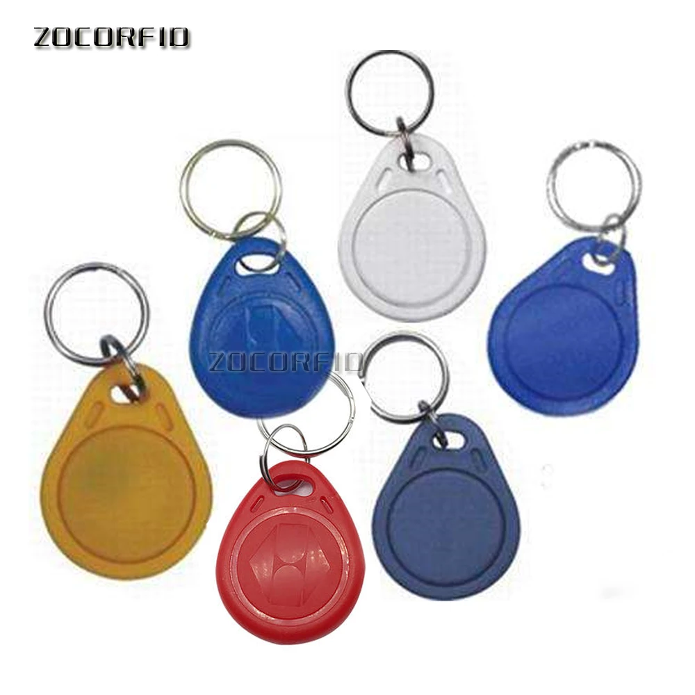 TK4100 чипы 125 кГц RFID бесконтактная идентификационная карта маркеры брелоки для