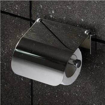 

Stainless Steel Toilet Paper Holder European Style Light Paper Holder Toilet Toilet Paper Box cao zhi he European Style K2 Toile