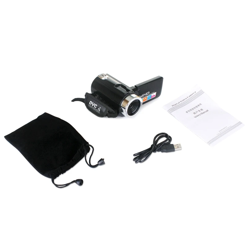 1 Pc Professional 24MP Camcorder Digital Video Camera Night Vision 3 Inch LCD Touch Screen 18x Digital Zoom Camera Recorder