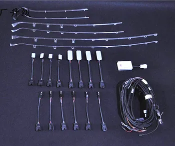 

21 Color Interior Door Dash Environment Ambient Light Full kit For Audi A6 C7 A7