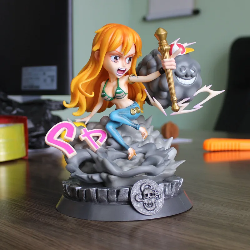 ONE PIECE PT Zeus Nami статуя Raytheon GK спецэффекты сцены ПВХ экшн фигурка Коллекционная