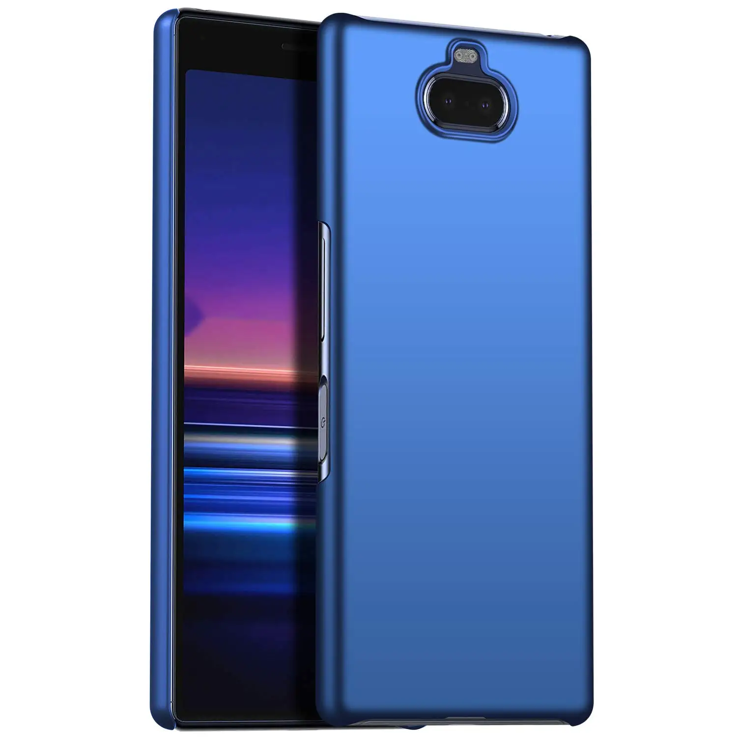 Для sony Xperia 8 чехол ультра тонкий жесткий PC задняя крышка матовый для Xperia8 полная