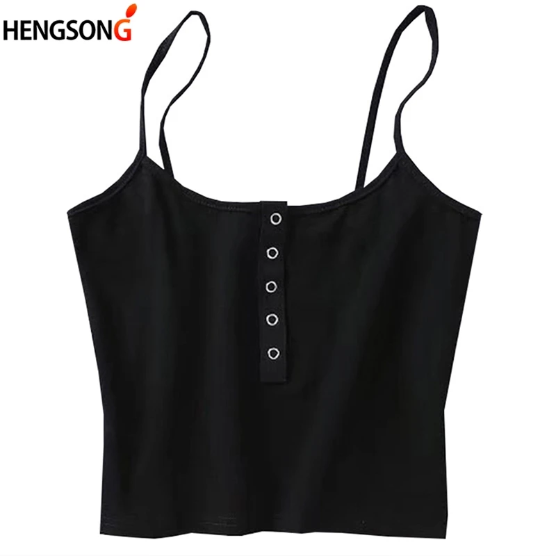 

Knitted Camis For Women Crop Tops Sleeveless Spaghetti Strap Tops Female Vest Camisole Summer Tops Female Camis Short Shirt
