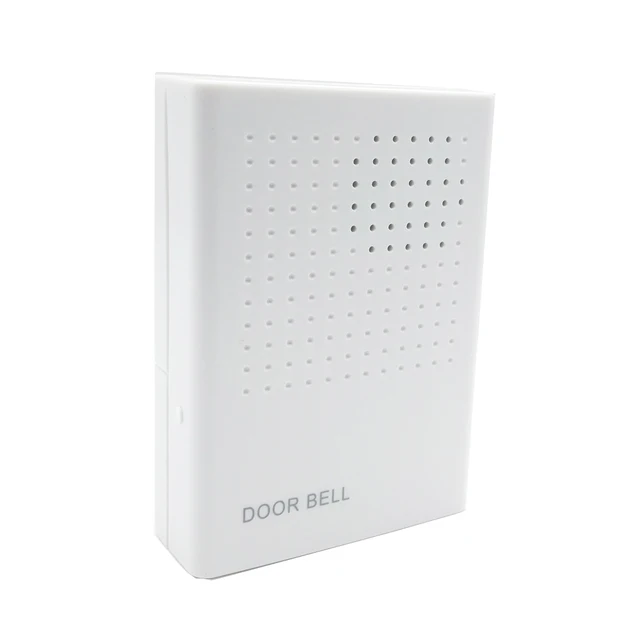 Timbre De Puerta Con Cable Retoo - Sonido Gong Ding Dong 110 DB, 220V, IP40 - Instalación Fácil
