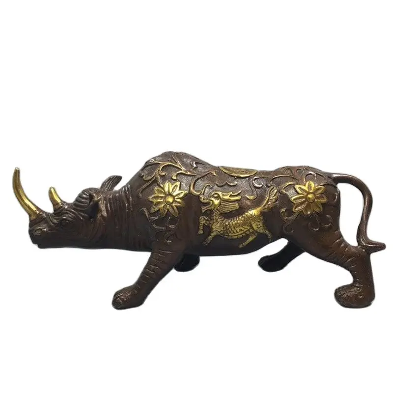 Chinese Old Copper Collection Pure Cattle | Дом и сад