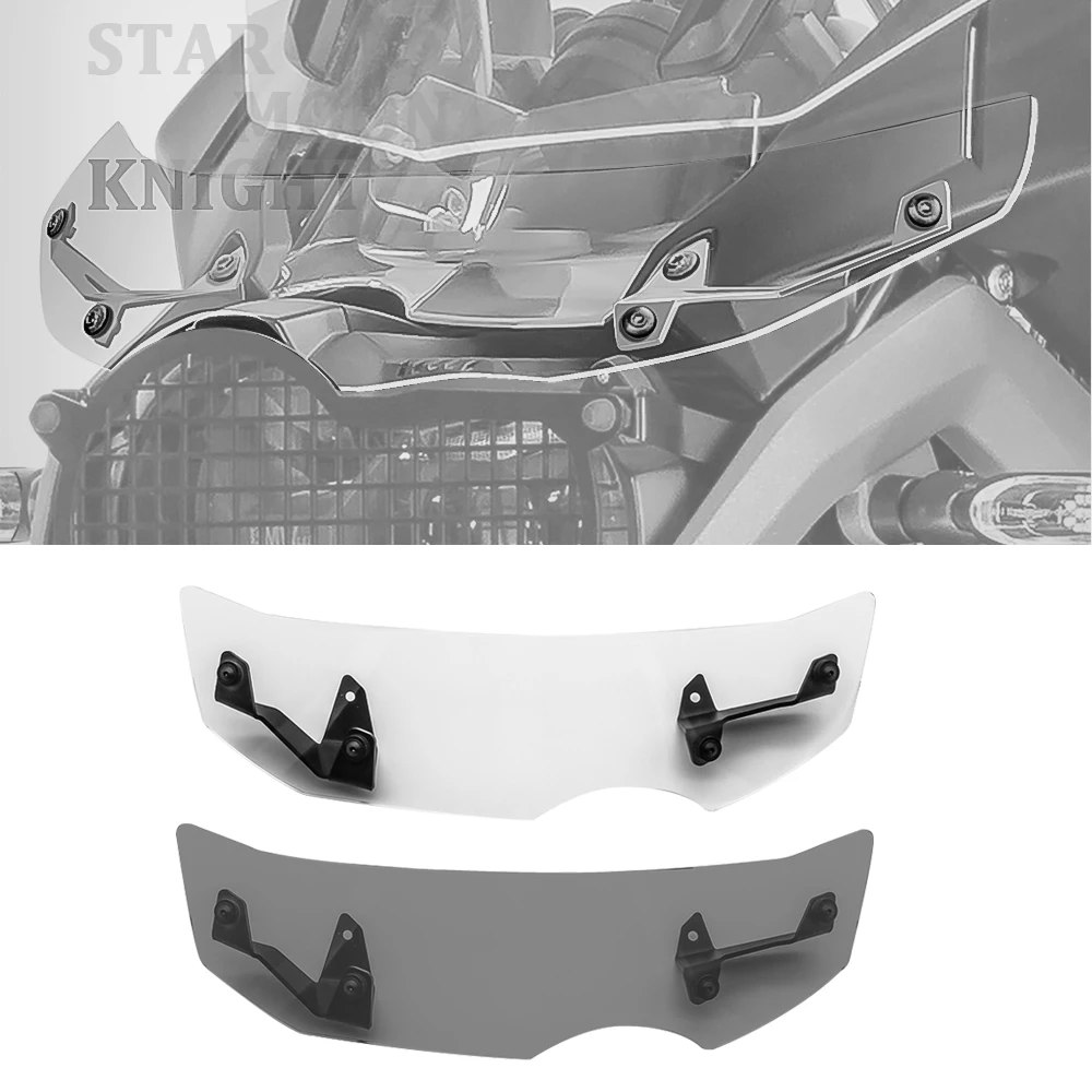 

Motorcycle Windshield Windscreen Wind Deflector Extension For BMW R1200GS R 1200 GS LC Adv R1250GS R1250 Adventure 2013 - 2017