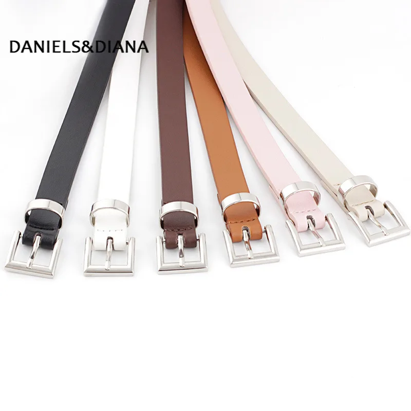 

Retro Vintage Belts Girl Candy Colours Strap Waistband PU Leather Delicate Belts Women Ladies For Dress Pants