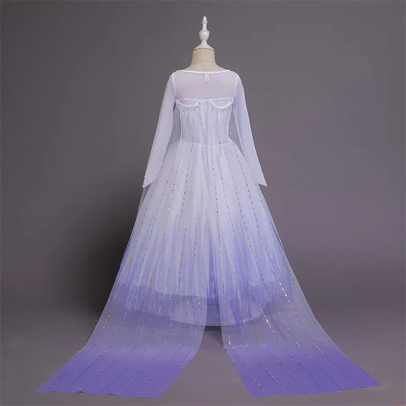 fancy cosplay outfits Girls Princess Dress elsa dress frozen 2 queen anna costume elsa dress for kids