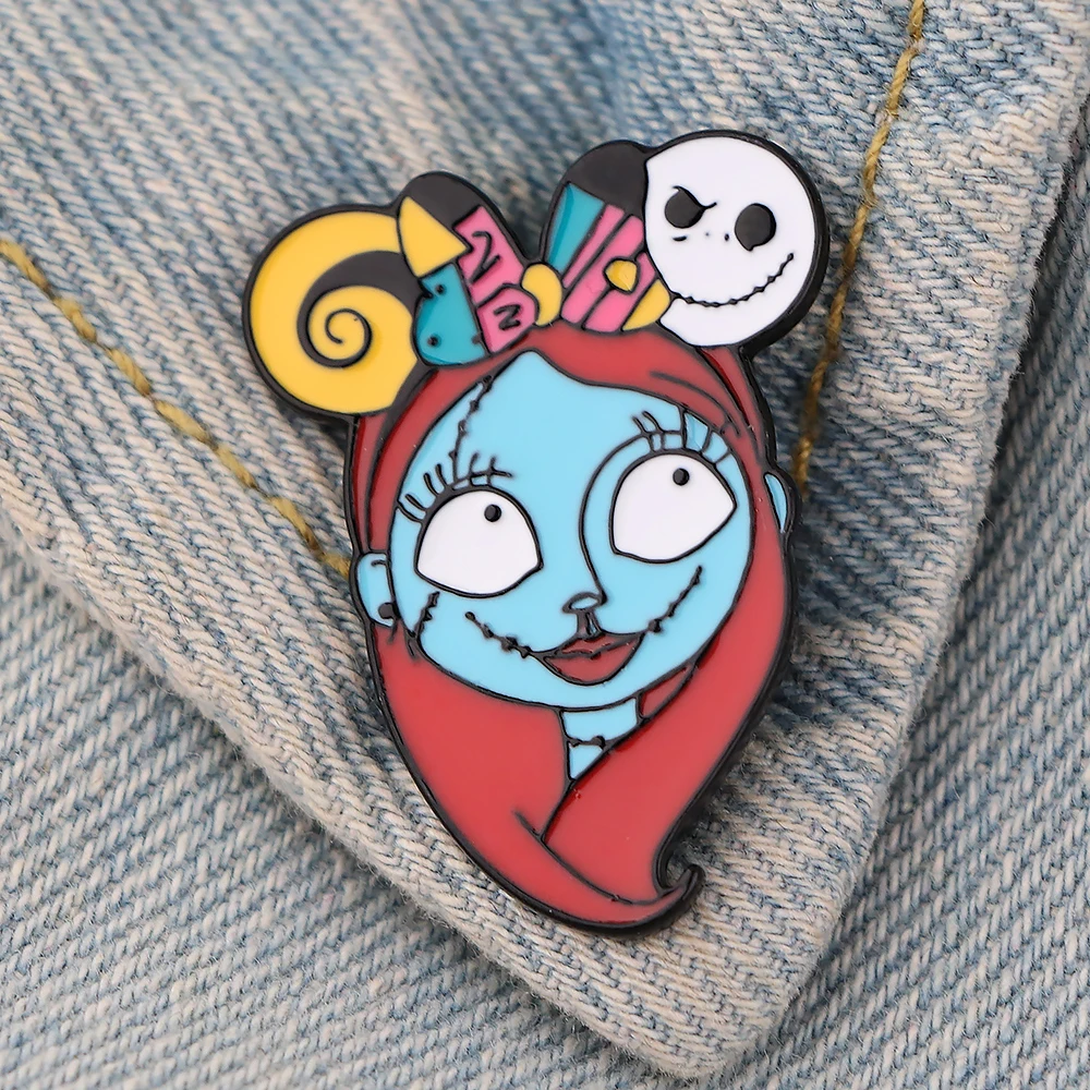 LT1259 The Nightmare Before Christmas Cute Enamel Pins For Clothes lt1259-the-nightmare-before-christmas-cute-enamel-pins-for-clothes