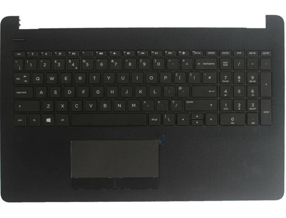 AP204000610 925010-001 аккумулятор большой емкости для hp 15-BS 15-BW 250 G6 255 G6 256 G6 Клавиатура ноутбука Великобритании Черный Palmrest крышка