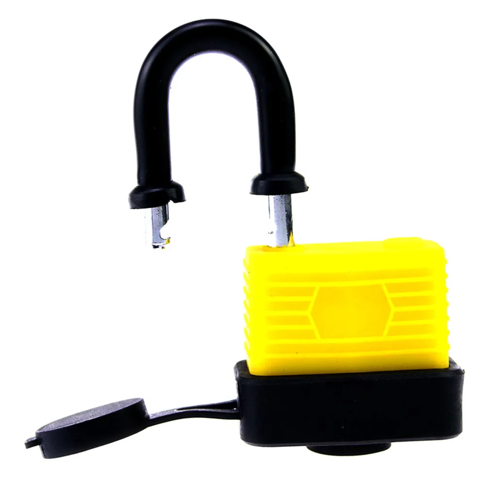 Навесной замок дверной ключ прочный для наружного общежития ламинированная