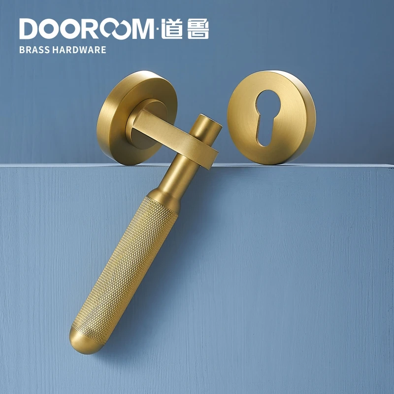 Dooroom латунный дверной рычаг современный светильник роскошный интерьер спальня