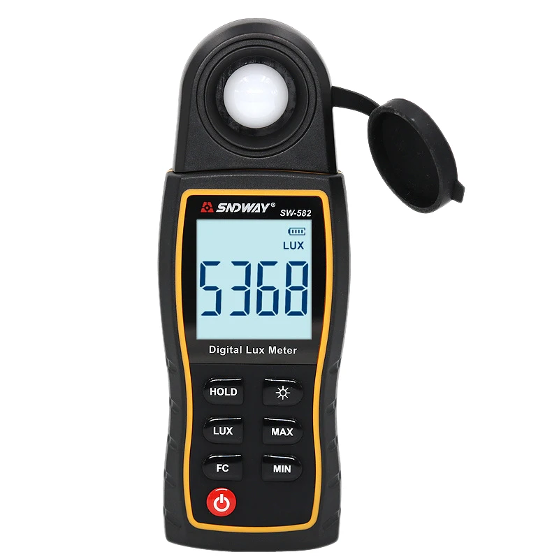 

SNDWAY SW582 Digital Luxmeter Lux / FC Meter Light Meter for Photography Luminometer Photometer Handheld Spectrometer Luminomete