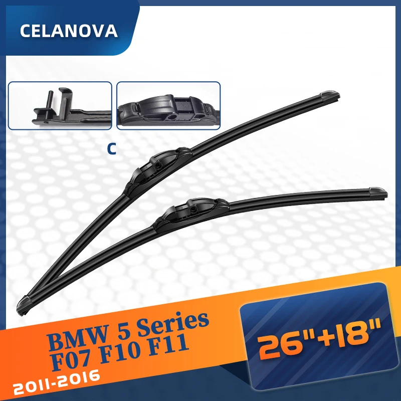 Щетка стеклоочистителя CELANOVA для BMW 5 серии F07 F10 F11 2011 - 2016 26 дюймов + 18 бескаркасные