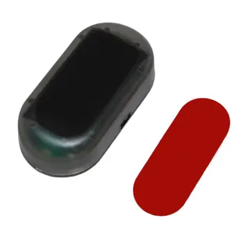 

Universal Wireless Car Solar Powered Simulated Dummy Alarm Warning Anti-Theft Caution Lamp LED Flashing Security Light Hot HOT