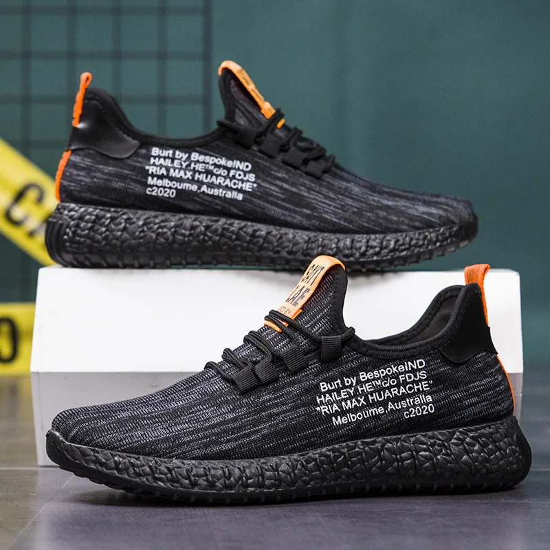 

[] 19 Autumn New Style Fly Woven Breathable Men And Women Celebrity Style Anti-slip Soft-Sole Casual Sports Shoes Explosion Coco