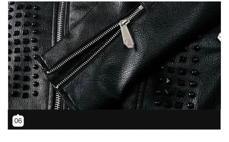 Idopy мужские панк кожаные куртки черные заклепки мотоциклетные кожаные куртки шипованные готические облегающие байкерские кожаные пальто для мужчин