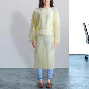 

Disposable Breathable Work Hooded Coveralls Protection Overalls Suit Jumpsuit Ensures Fluid Resistance