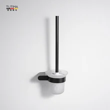 TUTIMA 304 из нержавеющей стали Туалет черный квадратный для туалета