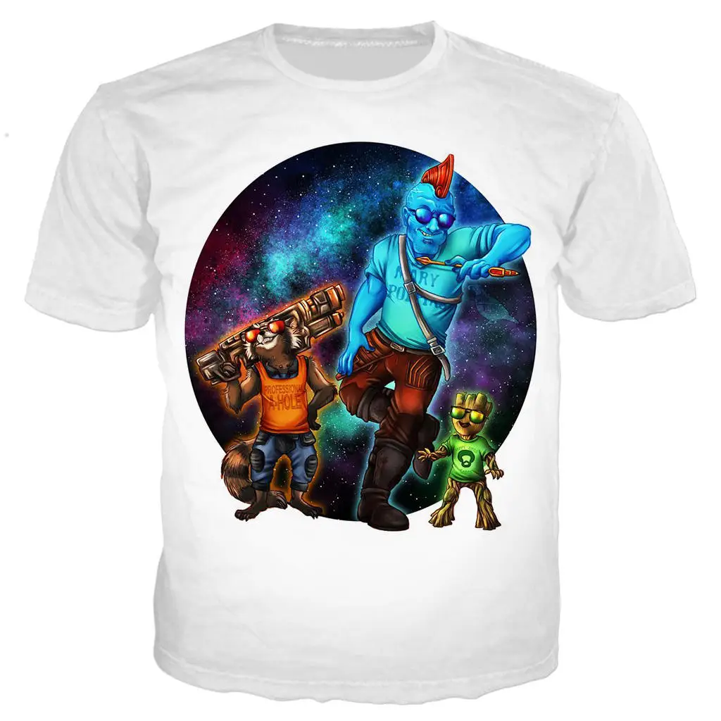 05 Yondu футболка 3D Футболка с принтом Мужская Женская Хип Хоп аниме Harajuku уличная топы Модные Забавные футболки - Цвет: 05