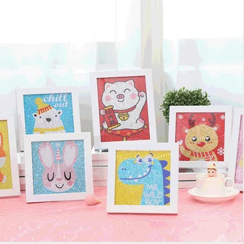 

Diamond Art Painting 5D DIY Full Square Cartoon Animal Children Toy With Box Drill Diamond Embroidery Canvas Cross Stitch Resin