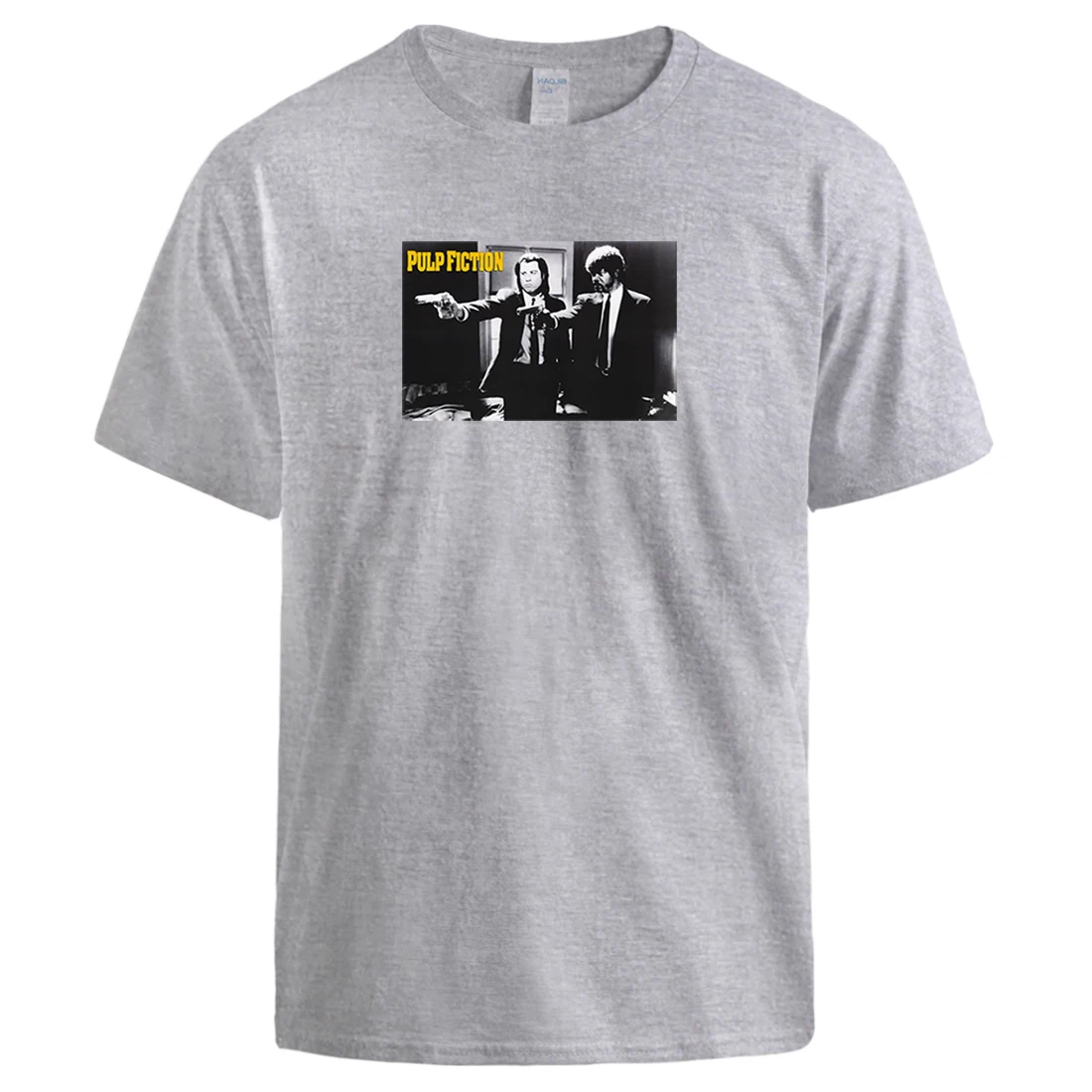 

Male Pulp Fiction T-shirts 2020 Streetwear Fashion Clothing Summer Casual Retro T Shirt Short Sleeve Tshirts Leisure Cotton Tops