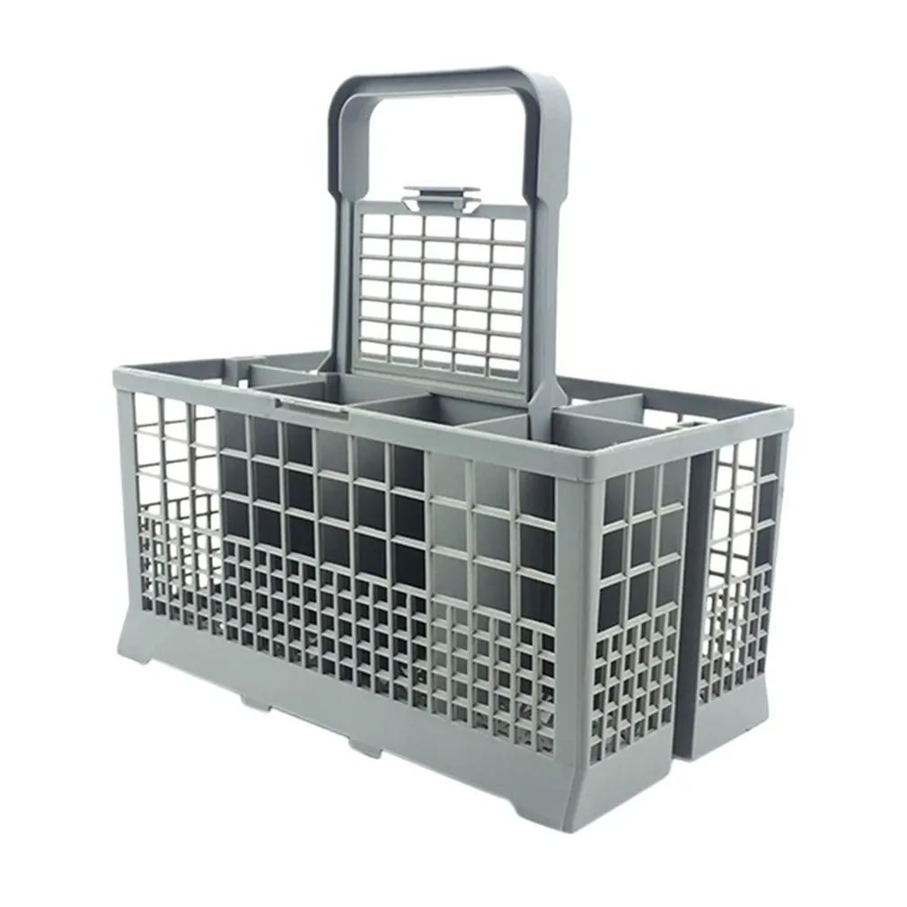 

Universal Square Lightweight Portable Dishwasher Cutlery Basket Storage Box For Tableware Cutlery Drying Storage