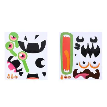 

2Pcs Halloween Decals Creative Self-adhesive Sticker for Glass Window Door