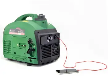 

Inverter Generator 900w 110v overload protection earthquake typhoon disaster blackout small household outdoor car night camping