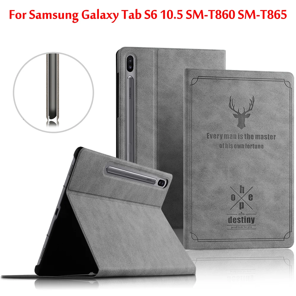 Case For Samsung Galaxy Tab S6 10.5 Case T860 T865 Protective Cover For Galaxy Tab S6 10.5